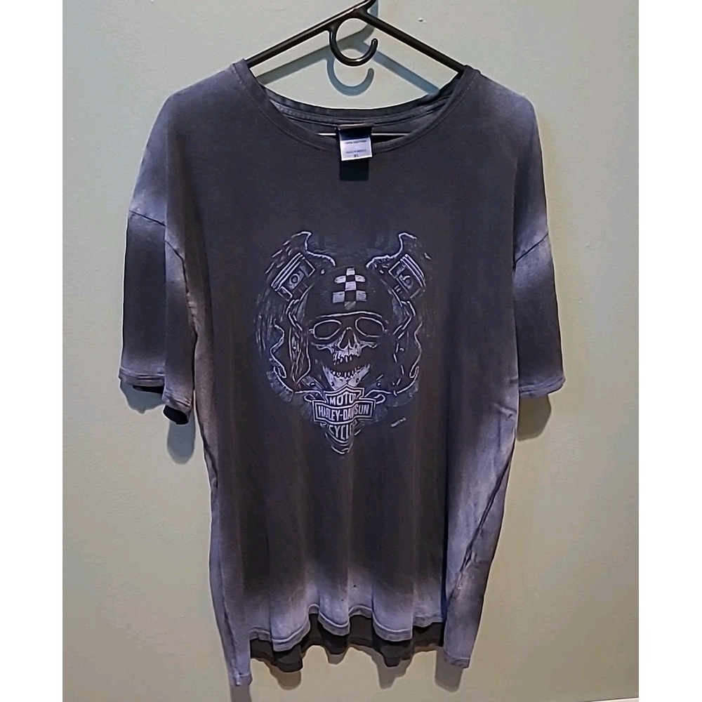 2017‎ Harley Davidson Duke City Albuquerque NM Skull Tshirt Mens XL